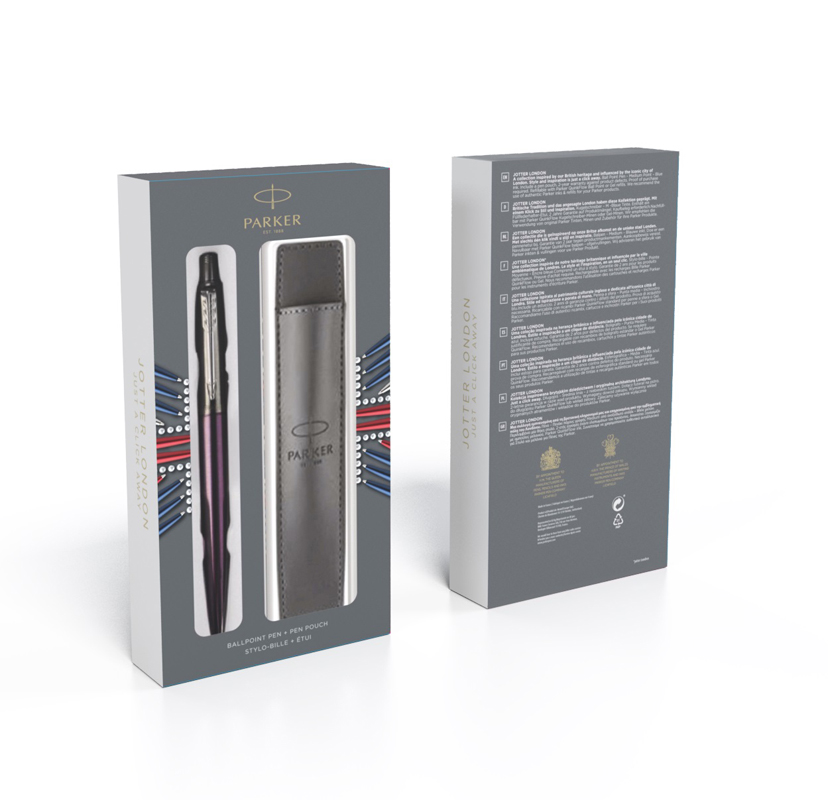 Набор: ручка + чехол для ручки PARKER Jotter 2061286