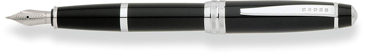 Набор: Ручка перьевая, конвертер, 6 картриджей, флакон с черными чернилами CROSS Bailey AT0456-7MS/5