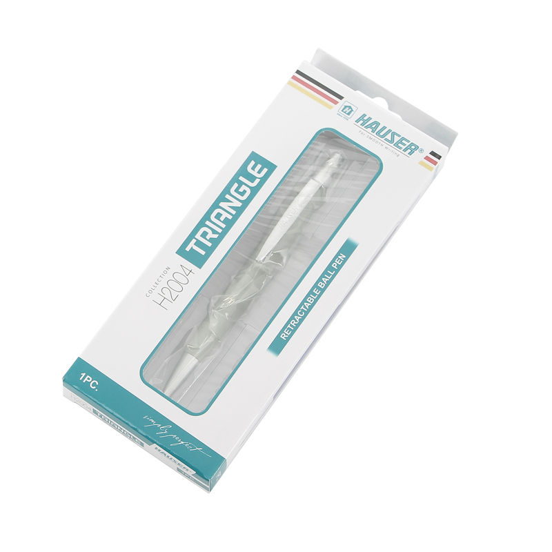 Шариковая ручка HAUSER Triangle H2004KS-grey