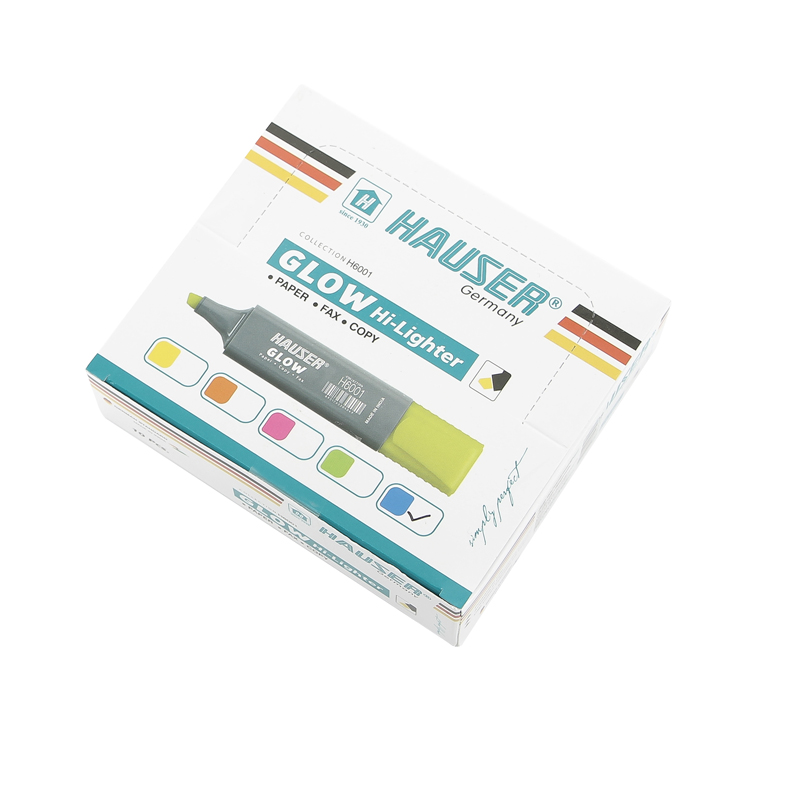 Текстовыделитель HAUSER Glow H6001-green