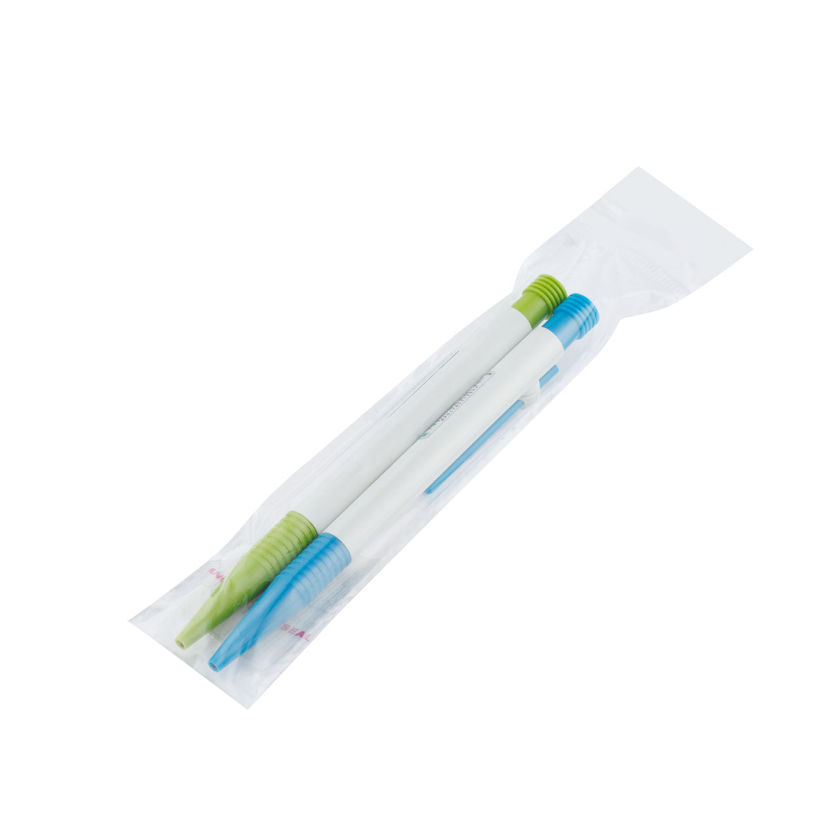 Набор: Шариковая ручка голубая + зеленая HAUSER H6054мал