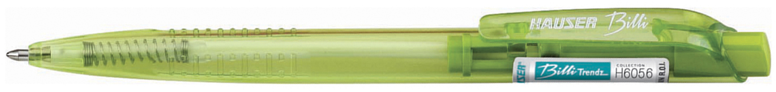 Шариковая ручка HAUSER Billi H6056T-lightgreen