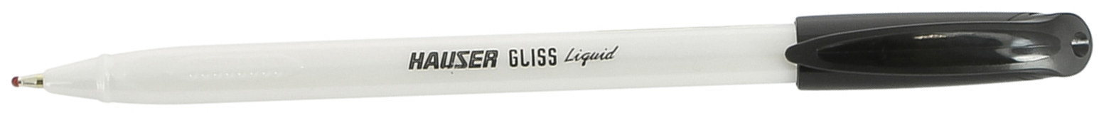 Шариковая ручка HAUSER Gliss H6058-P-black