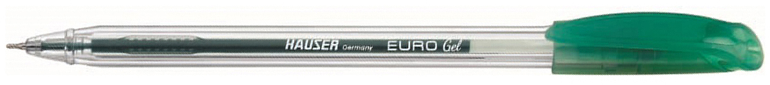 Гелевая ручка HAUSER Euro Gel H6058G-green