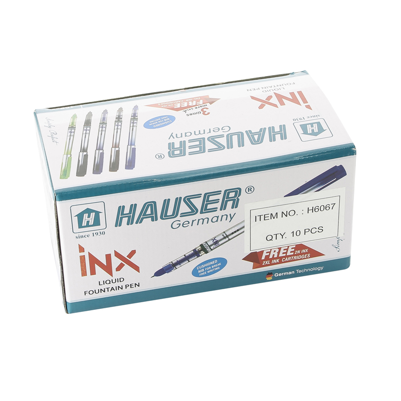 Перьевая ручка HAUSER INX H6067-lightgreen