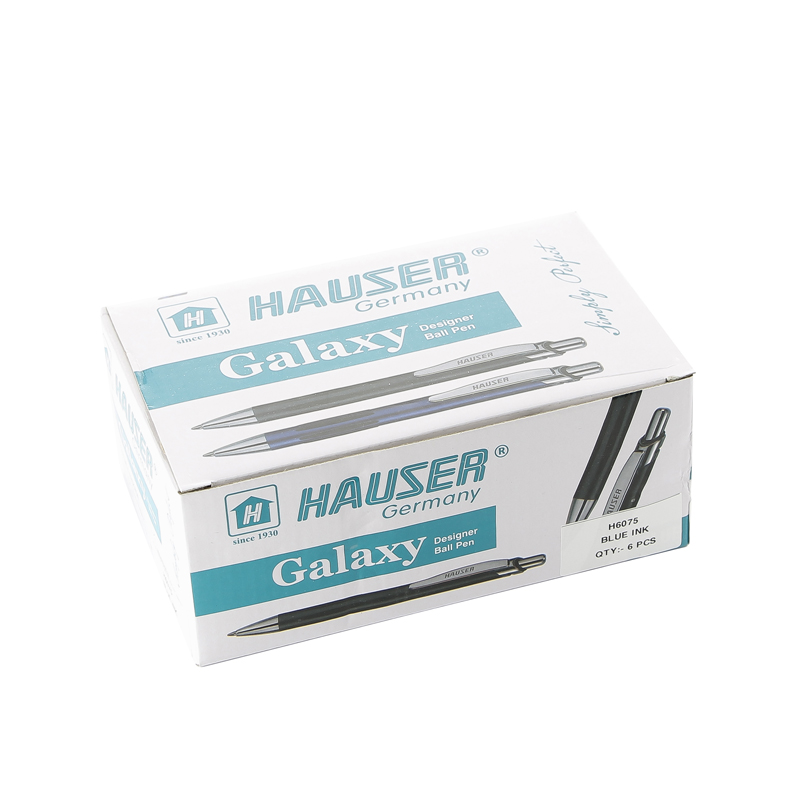Шариковая ручка HAUSER Galaxy H6075-silver