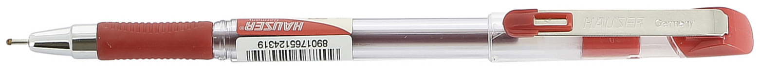 Шариковая ручка HAUSER Fluidic H6078-red