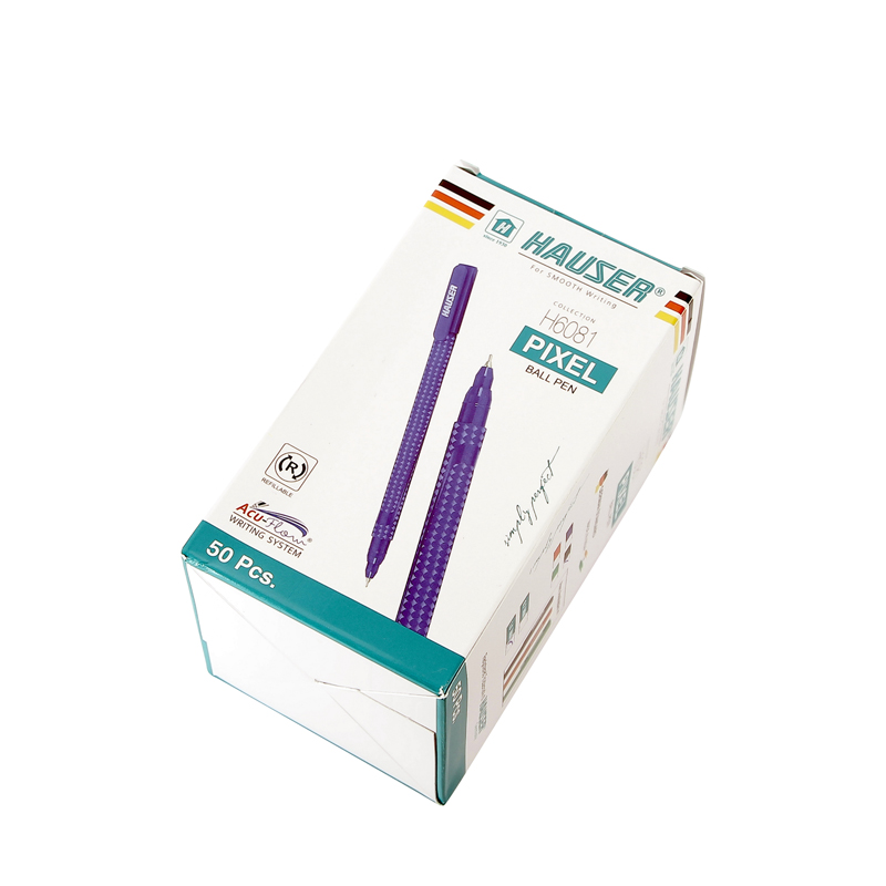 Шариковая ручка HAUSER Pixel H6081-blue