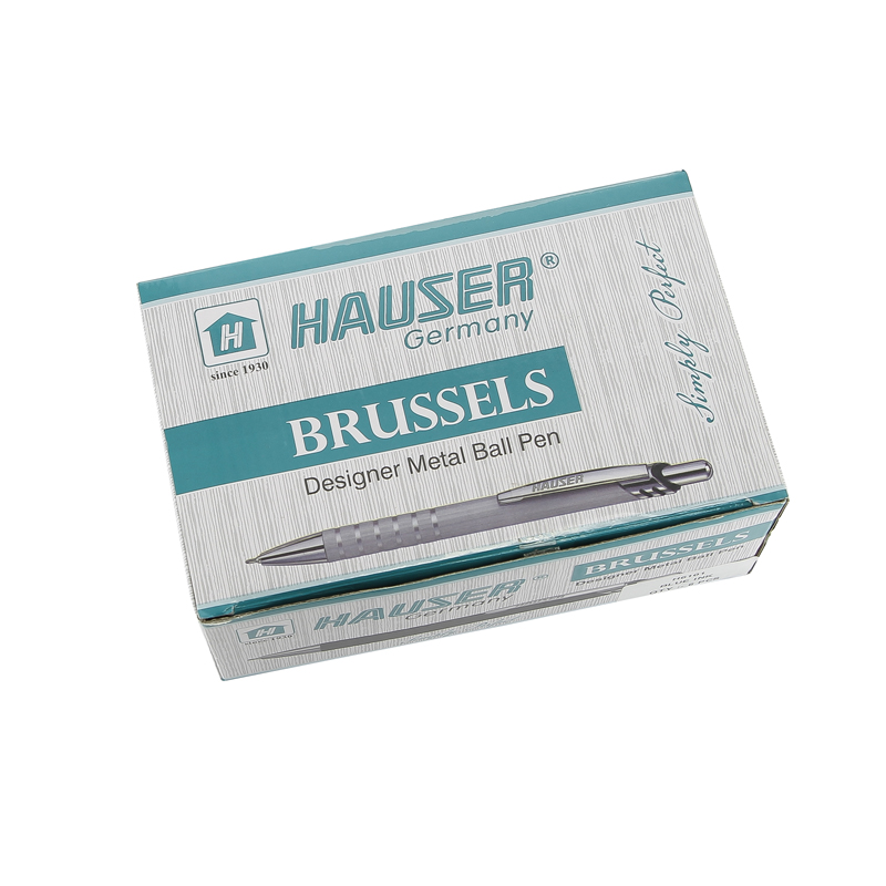 Шариковая ручка HAUSER Brussels H6101-silver