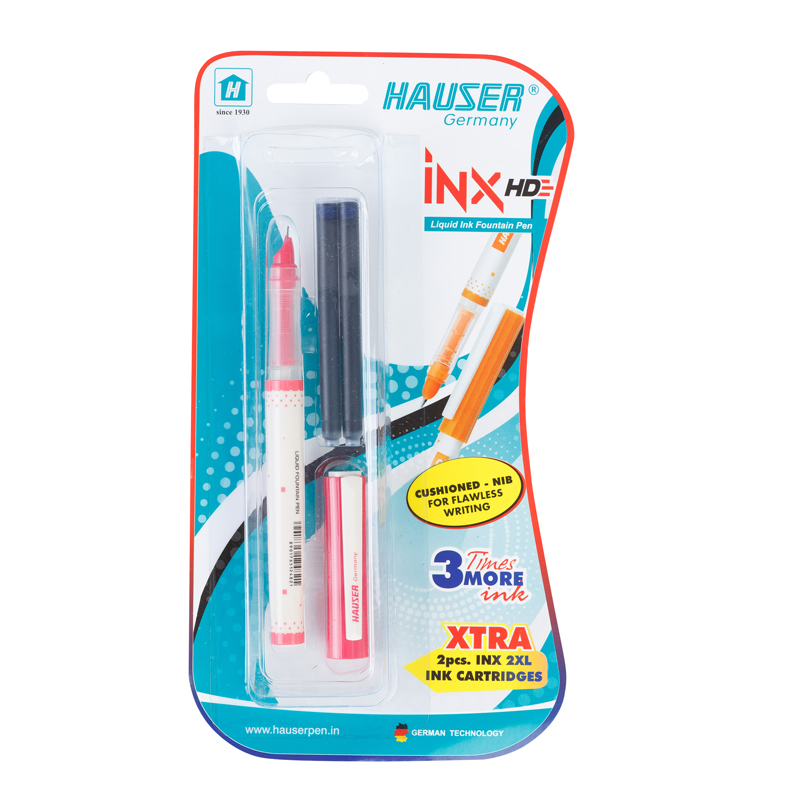 Перьевая ручка HAUSER INX H6110-pink
