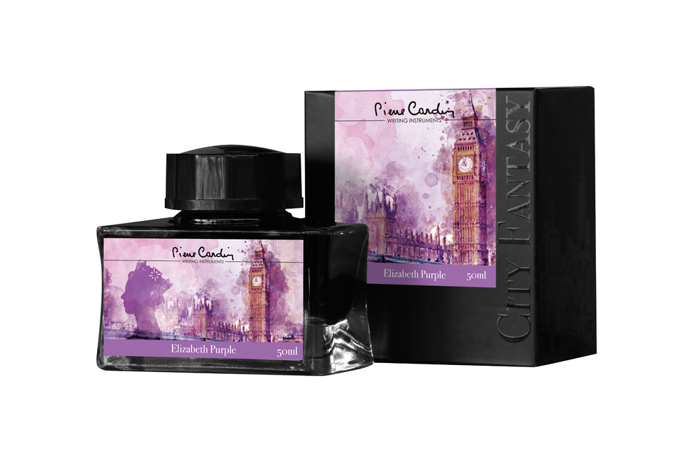 Флакон чернил CITY FANTASY Elizabeth Purple (50 мл) PIERRE CARDIN CITY FANTASY PC332-L7