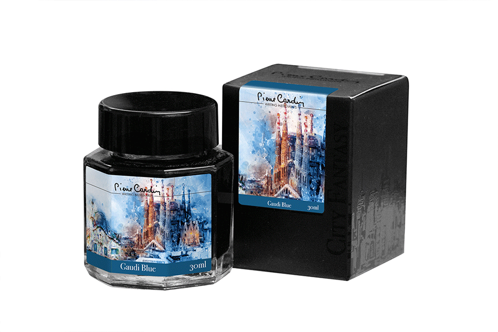 Флакон чернил CITY FANTASY Gaudi Blue (30 мл) PIERRE CARDIN CITY FANTASY PC332-S4