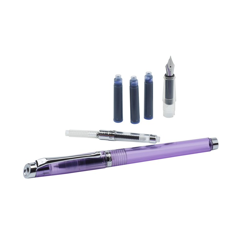 Набор I-SHARE: ручка - роллер + сменная насадка с пером + конвертер + чернила PIERRE CARDIN I-SHARE & WE-SHARE PCI-001-2