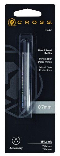 Грифели HB для механических карандашей 0,7 мм (15 шт) 8742