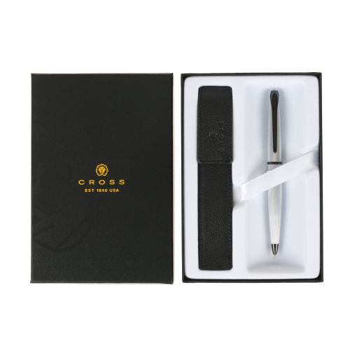 Набор: Ручка шариковая с чехлом для ручки CROSS ATX® 882-43/471